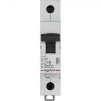 Выключатель автоматический однополюсный RX3 4,5 кА C 16 А - foto