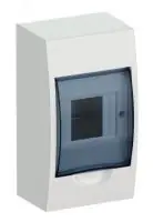KREPTA 3 Корпус пластиковый ЩРН-П-4 IP41 белый IEK в Москве KREPTA 3 Корпус пластиковый ЩРН-П-4 IP41 белый IEK - foto