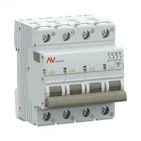 Выключатель автоматический AV-6 DC 4P 13A (C) 6kA EKF AVERES в Москве Выключатель автоматический AV-6 DC 4P 13A (C) 6kA EKF AVERES - foto