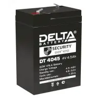 Аккумулятор DT 4В 4.5Ач в Москве Аккумулятор DT 4В 4.5Ач