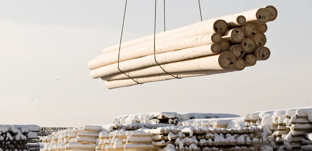 Осуществлена поставка опор